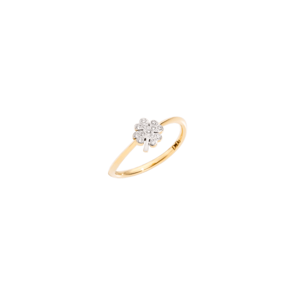 DODO |Four Leaf Clover Mini Ring</a>